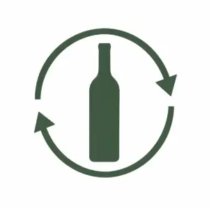 Recycling Logo Pfandflasche